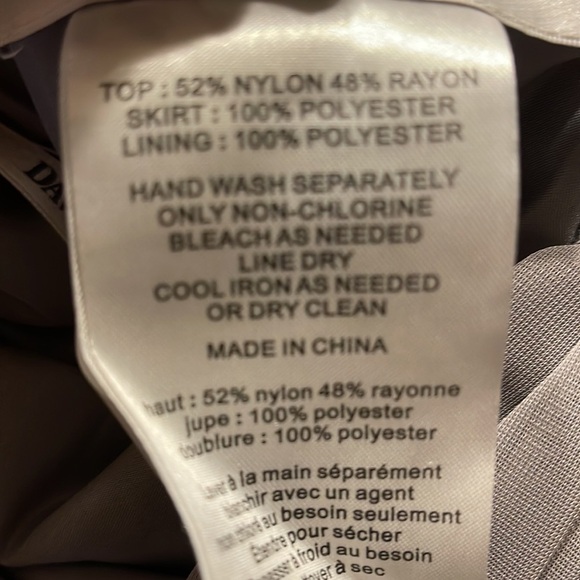 David’s Bridal Gray Bridesmaids Dress Size 2 - Picture 9 of 9